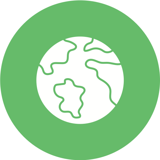 World map Generic Circular icon