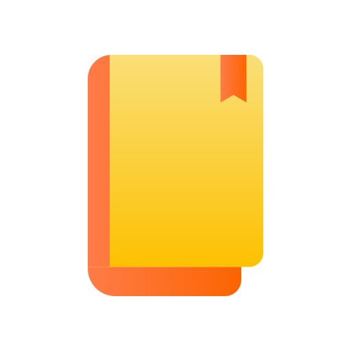 Book Generic Flat Gradient icon