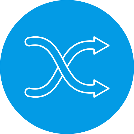 Shuffle free icon Shuffle free icon