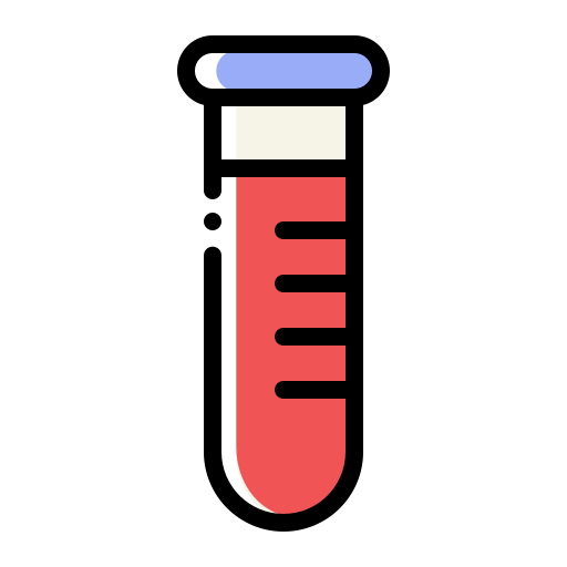 Test tube Generic Color Omission icon