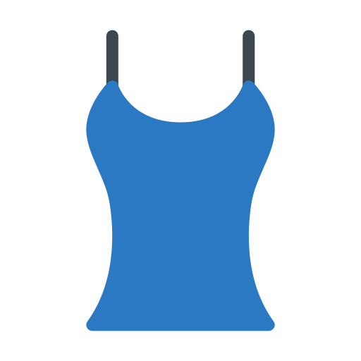 Sleeveless shirt Generic Blue icon