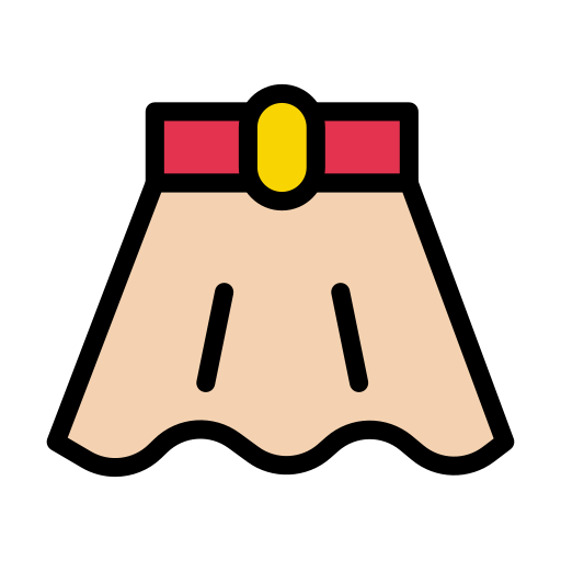 Skirt free icon