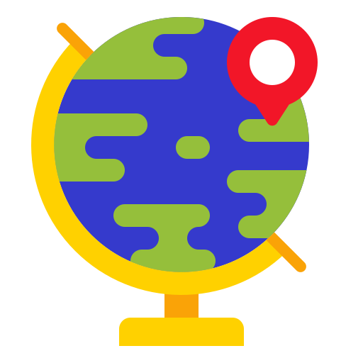 Globe - Free maps and location icons