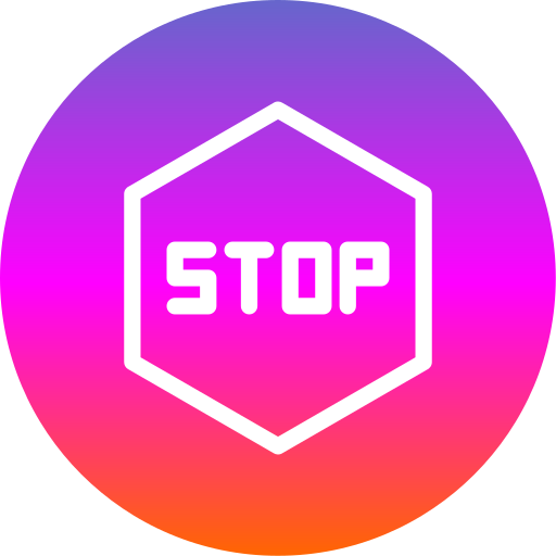 Stop free icon Stop free icon