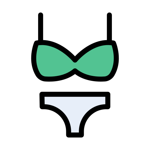 Underwear Vector Stall Lineal Color icon