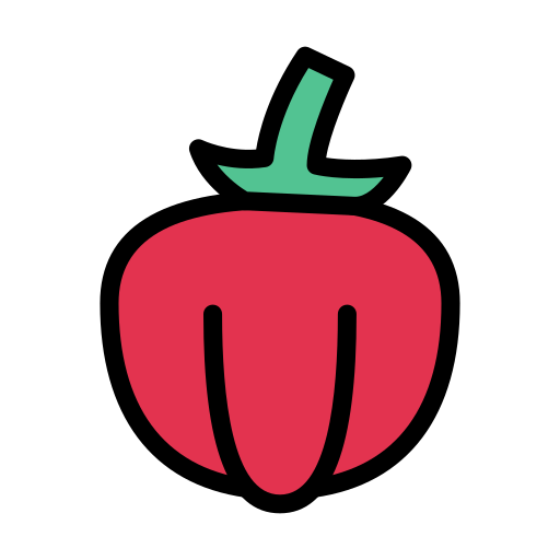 pimiento morrón icono gratis