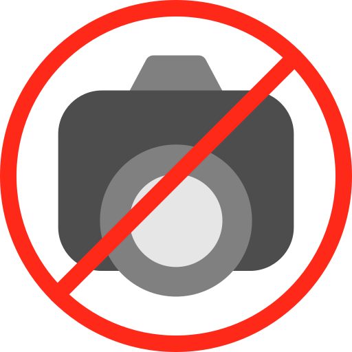 sin fotografía icono gratis