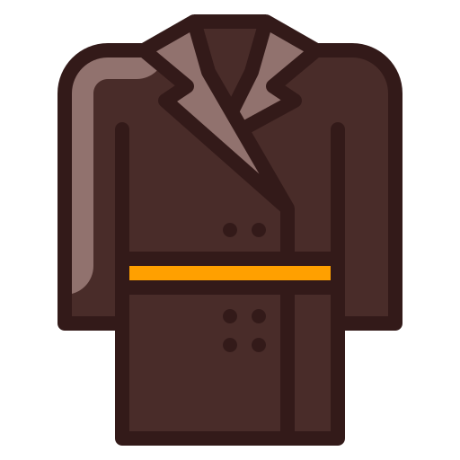 Coat Generic Outline Color icon