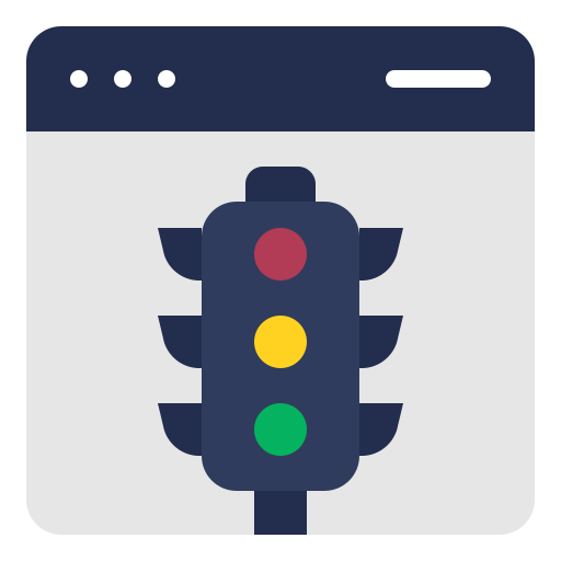 Traffic free icon