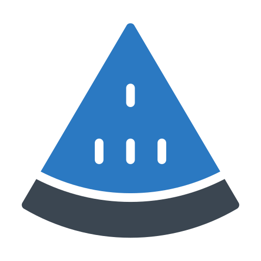 sandía icono gratis