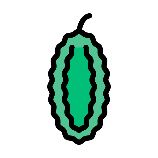 Bitter gourd free icon Bitter gourd free icon
