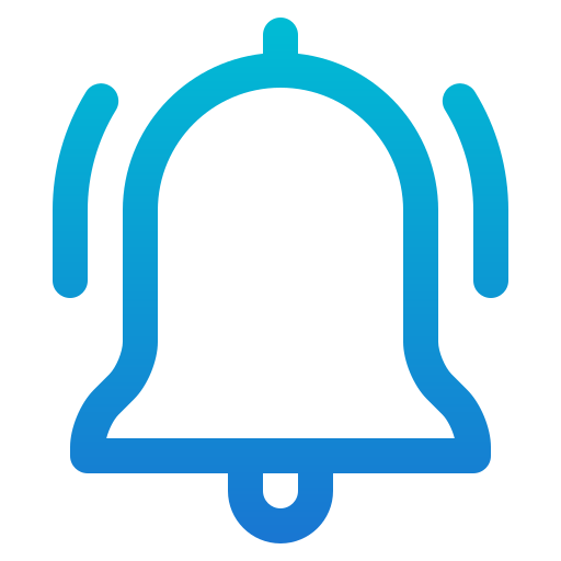 Bell Generic Gradient icon