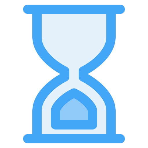 reloj de arena icono gratis