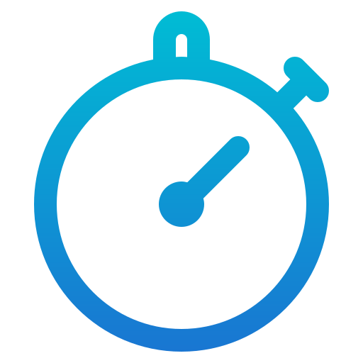 Stopwatch Generic Gradient icon