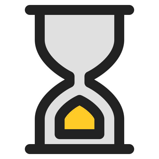 Reloj de arena - Iconos gratis de hora y fecha