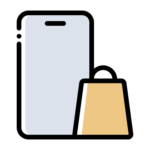 mobiles einkaufen kostenlos Icon mobiles einkaufen kostenlos Icon