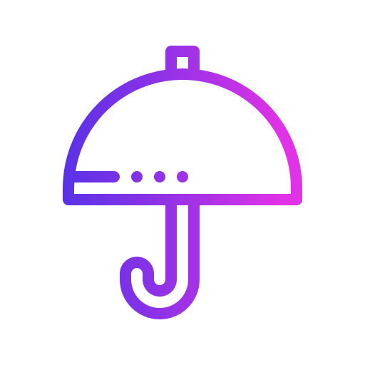 Зонтик бесплатно иконка