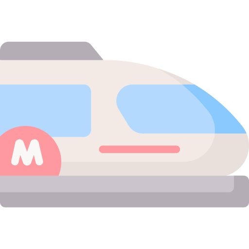 métro  Icône gratuit
