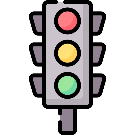 Traffic light Special Lineal color icon