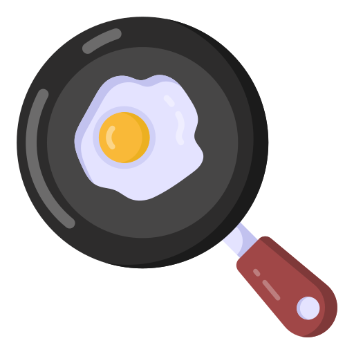 Fried egg - Free food and restaurant icons