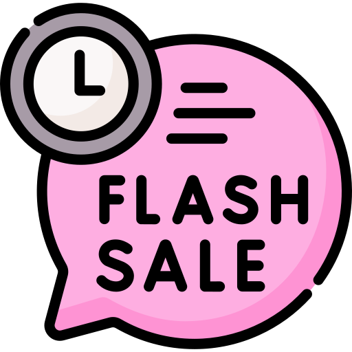 Flash sale free icon