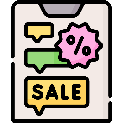 Discount free icon