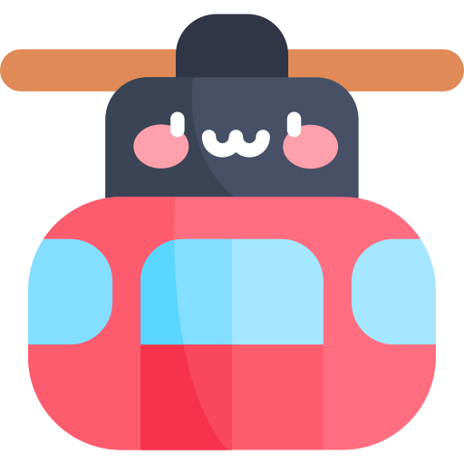 téléphérique Icône gratuit