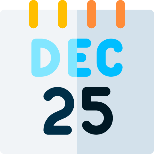 diciembre icono gratis