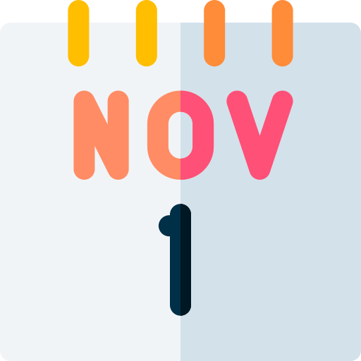 noviembre icono gratis