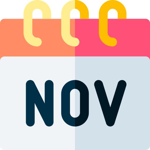 noviembre icono gratis