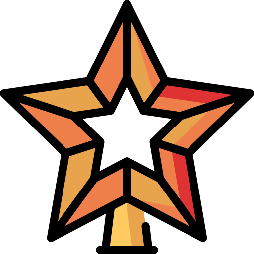 Star Special Lineal Color Icon