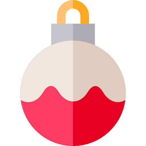 Bauble Basic Straight Flat icon