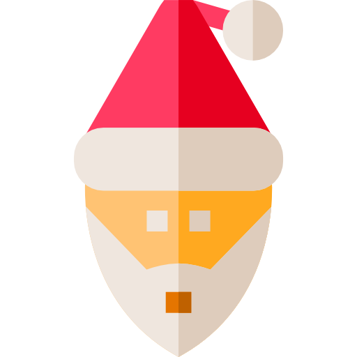 papá noel icono gratis