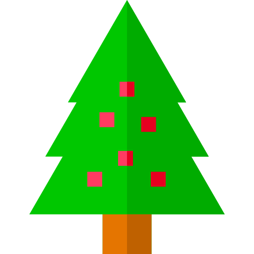 árbol de navidad icono gratis