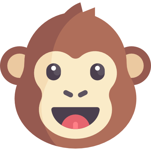 Monkey free icon
