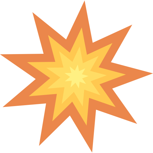 Explosion free icon