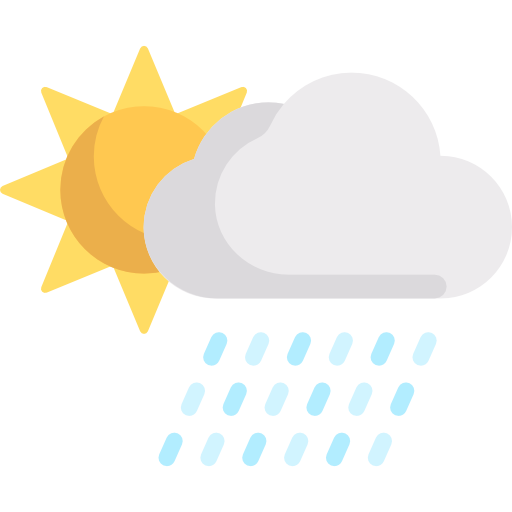 Cloudy Special Flat icon