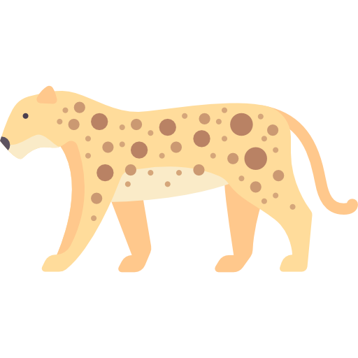 leopardo icono gratis