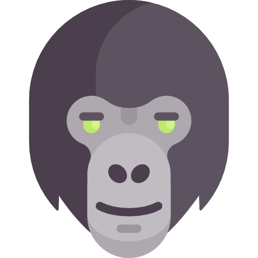 Gorilla - free icon