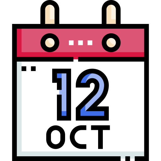 octubre icono gratis