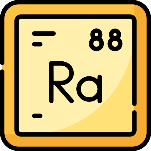 Radium free icon Radium free icon