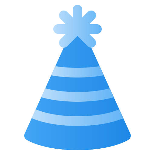 Party hat - Free birthday and party icons