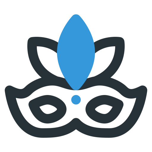 Маска для вечеринки бесплатно иконка
