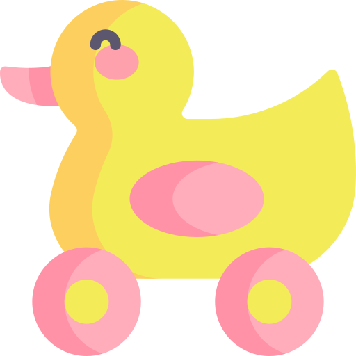 Duck Kawaii Flat icon