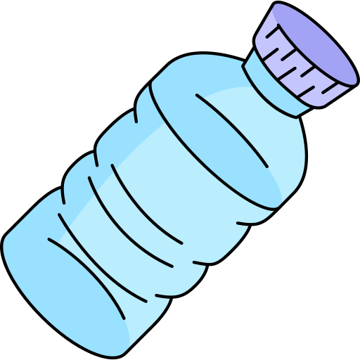 Water bottle Generic Thin Outline Color icon