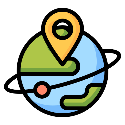 Location Generic Outline Color icon