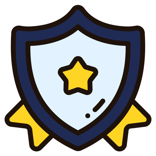 Badge Generic Outline Color icon