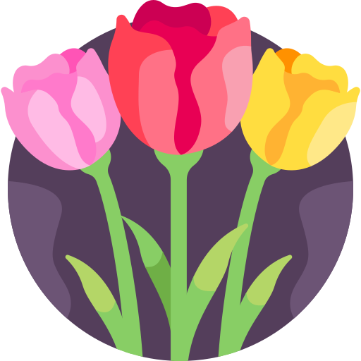 tulipe Icône gratuit tulipe Icône gratuit
