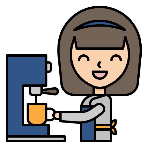 barista grátis ícone barista grátis ícone