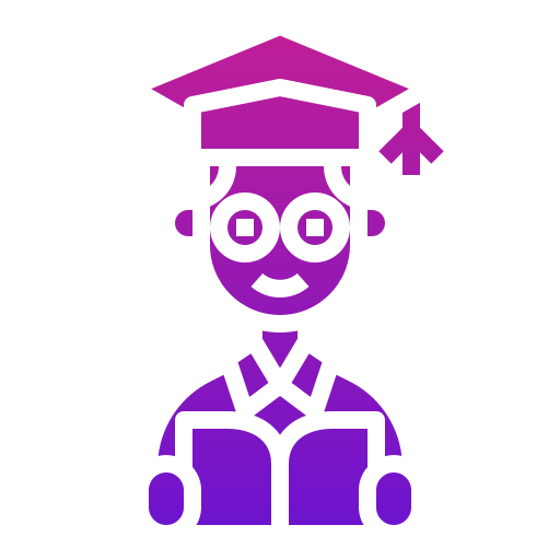 Student Generic Flat Gradient icon